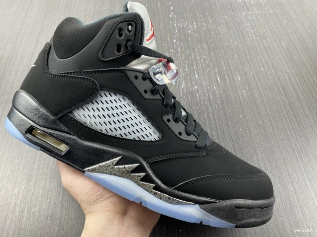 Rep black retro air 5 metallic jordan 845035-003 0512